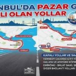 YARIN BU YOLLAR KAPALI! İstanbul’da Yarın Hangi Yollar Kapalı? 19 Nisan Pazar İstanbul Yarı Maratonu Kapalı Yollar ve Alternatif Güzergahlar