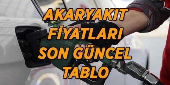 AKARYAKIT FİYATLARI SON DURUM | Benzin ve Motorine indirim gelecek mi? İşte Brent Petrol fiyatları son tablo…