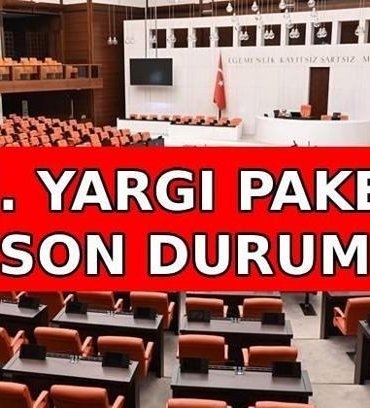 12. YARGI PAKETİ MADDELERİ VE İÇERİĞİ 2026: 12. Yargı Paketi ne zaman çıkacak, Meclis'e geldi mi? 12. Yargı Paketi'nde af ve infaz düzenlemesi var mı, içeriği nasıl?