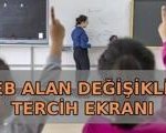 ALAN DEĞİŞİKLİĞİ TERCİH 2026 🚩 Alan değişikliği tercihleri başladı mı, ne zaman ve nasıl yapılır? MEB Alan değişikliği atama takvimi 2026