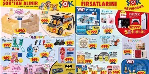 22-28 NİSAN YENİ ŞOK AKTÜEL KATALOĞU | ŞOK 22-28 Nisan Haftanın Fırsatları aktüel kataloğunda bu hafta hangi ürünler satışa çıkacak? Çift Kameralı Drone, Playstation 5, Masa Lambası, TCL Akıllı Çocuk Saati, Segway Çocuk Scooter…