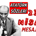 "Bugünün küçükleri, yarının büyükleridir." 23 Nisan mesajları, unutulmayan Atatürk sözleri 🤍 23 Nisan Ulusal Egemenlik ve Çocuk Bayramı resimli sözler, mesajlar 2026