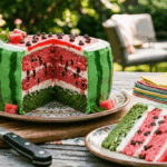 Karpuz Pasta tarifi: Bu Pastada Şaşırtan Bir Sır Var!