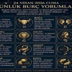 Günlük Burç Yorumuna Göre 24 Nisan Cuma Günün Nasıl Geçecek? Koç, Boğa, İkizler Ve Diğer Burç Yorumları