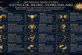 Günlük Burç Yorumuna Göre 24 Nisan Cuma Günün Nasıl Geçecek? Koç, Boğa, İkizler Ve Diğer Burç Yorumları