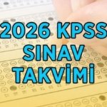 ÖSYM KPSS SINAV TAKVİMİ! 2026 Kamu Personel Seçme Sınavı KPSS sınavı ne zaman? KPSS Ortaöğretim, Ön Lisans, Lisans, DHBT oturumları başvuruları ne zaman başlayacak?