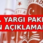 12. YARGI PAKETİ SON AÇIKLAMALAR📍 12. Yargı Paketi çıktı mı, ne zaman çıkacak, Meclis'ten geçti mi? İnfaz düzenlemesi ve af var mı? 12. Yargı Paketi maddeleri...