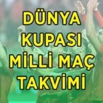MİLLİ MAÇ NE ZAMAN? 2026 Dünya Kupası A Milli Takım maçları saat kaçta, nerede oynanacak? Dünya Kupası Türkiye rakipleri ve maç takvimi...