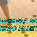 HMGS SORU VE CEVAP ANAHTARI AÇIKLANDI! 2026: HMGS/1 temel soru kitapçığı ve cevap anahtarı yayımlandı mı, nereden, nasıl sorgulanır?
