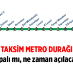 Son Güncel Duyuru ❗ Taksim metrosu ve ⁠F1 Taksim-Kabataş Füniküler 27 Nisan bugün kapalı mı, neden kapalı? M2 Taksim metro durağı ne zaman açılacak?