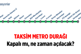 Son Güncel Duyuru ❗ Taksim metrosu ve ⁠F1 Taksim-Kabataş Füniküler 27 Nisan bugün kapalı mı, neden kapalı? M2 Taksim metro durağı ne zaman açılacak?