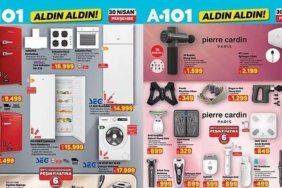 BUGÜN SATIŞTA! A101 KATALOĞU 30 NİSAN! A101 Aldın Aldın 30 Nisan Perşembe aktüel kataloğunda hangi ürünler satışta? 10 Başlıklı Masaj Aleti, Postür Düzeltme Cihazı, Erkek Tıraş Makinesi, LED Makyaj Aynası...
