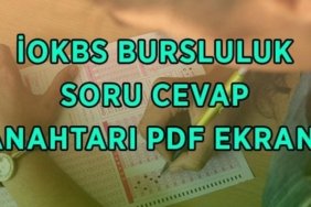BURSLULUK SORULARI VE CEVAP ANAHTARI 2026: İOKBS bursluluk sınavı A-B soru kitapçığı ve cevap anahtarı nasıl sorgulanır?