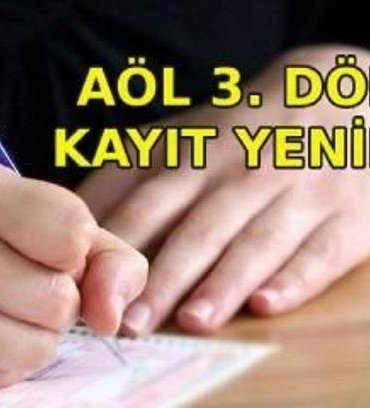 AÖL 3. DÖNEM KAYIT YENİLEME 2026: Açık lise kayıtları 3. dönem ne zaman? AÖL kayıt ve kayıt yenileme tarihi belli oldu mu?