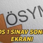 YDS 1 sonuçları ÖSYM tarafından açıklandı! YDS 1 sonuçları belli oldu mu? YDS 1 sınav sonuçları sorgulama ekranı