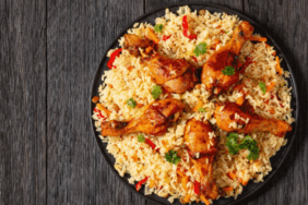 Tane Tane Pilav, Nar gibi Tavuk: Pilavlı Baget Kapama Tarifi