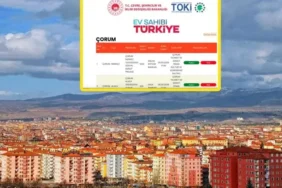 Çorum TOKİ kura çekimine katılacaklar listesi: 500 bin konut Çorum kurası çekilişi başvurusu kabul-reddedilenler