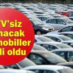 ÖTV’siz alınacak otomobiller açıklandı: Hurda Teşviki ve engelliye, emekliye ÖTV'siz araç alımı Meclis'ten geçti mi?