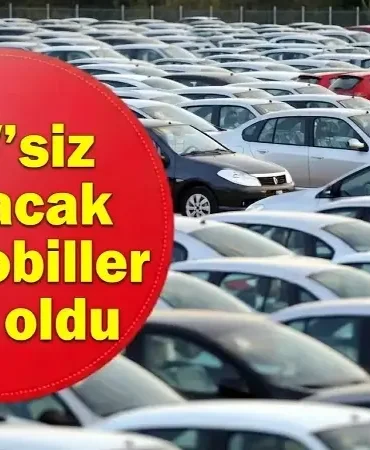 ÖTV’siz alınacak otomobiller açıklandı: Hurda Teşviki ve engelliye, emekliye ÖTV'siz araç alımı Meclis'ten geçti mi?