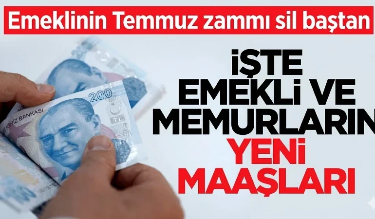 Emeklinin Temmuz zammı sil baştan! En düşük emekli maaşına 23.000 TL istikameti, yüzde 16 zam oranı