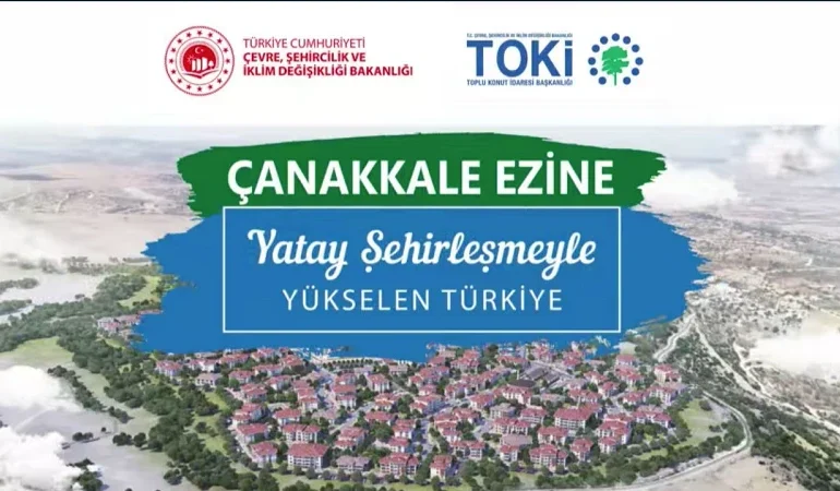 TOKİ Çanakkale Ezine Danişment müstakil arsa parsel belirleme kurası çekiliş sonuçları isim listesi