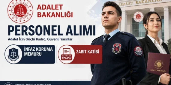 Adalet Bakanlığı 15 bin personel alımı için geri sayım başladı! İnfaz koruma memuru, zabıt katibi alımları başladı mı? Başvuru tarihiyle ilgili yeni detay ortaya çıktı!