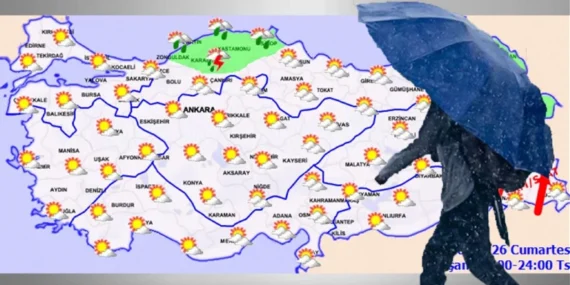 Meteoroloji saat vererek uyardı: 30 Mayıs Cumartesi bugün hava nasıl olacak, sağanak yağış beklenen bölgeler neresi?