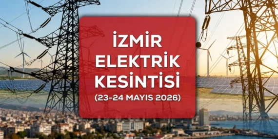 İzmir GEDİZ 23-24 Mayıs elektirik kesintisi: İzmir’de hangi ilçelerde elektirik yok, ne zaman gelecek?