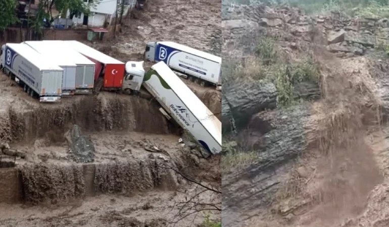 Osmaniye Hava Durumu: Sağanak Kabusa Döndü! Üst Üste Toprak Kaymaları! Yollar Kapandı, Kazalar Peş Peşe Geldi
