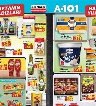 2-8 MAYIS A101 HAFTANIN YILDIZLARI KATALOĞU | A101 Aldın Aldın 7 Mayıs Perşembe aktüel kataloğunda hangi ürünler satışa çıkacak?