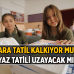 Ara Tatil kalkıyor mu, ne zaman? Yaz tatili uzayacak mı, ne kadar olacak?