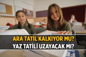 Ara Tatil kalkıyor mu, ne zaman? Yaz tatili uzayacak mı, ne kadar olacak?