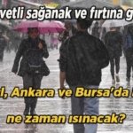 HAVA DURUMU HABERLERİ: 44 il için sarı kodlu uyarı! İstanbul, Ankara ve Bursa'da havalar ne zaman ısınacak? Kuvvetli sağanak ve fırtına geliyor