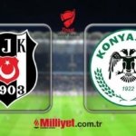 Beşiktaş-Konyaspor Ziraat Türkiye Kupası yarı final maçı bu akşam saat kaçta hangi kanalda? (Muhtemel 11'ler)