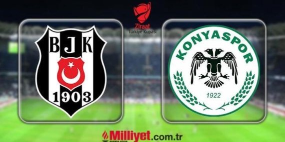 Beşiktaş-Konyaspor Ziraat Türkiye Kupası yarı final maçı bu akşam saat kaçta hangi kanalda? (Muhtemel 11’ler)