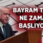 BAYRAM TATİLİ NE ZAMAN, KAÇ GÜN, 9 GÜN OLDU MU? 2026 Kurban Bayramı ne zaman başlıyor, ne zaman bitiyor? Beklenen tatil haberi geldi...