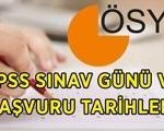 KPSS SINAV GÜNÜ VE BAŞVURU TARİHLERİ 2026: KPSS oturumları ne zaman, hangi gün yapılacak? KPSS Ortaöğretim, Ön Lisans, Lisans, DHBT oturumları sınav günü...