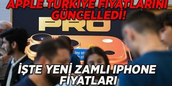 Apple Türkiye’ye zam geldi! İşte yeni iPhone 17, Airpods ve Watch fiyatları…
