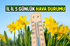 6-7-8-9-10 Mayıs'ın Hava Durumu: İstanbul, Ankara, İzmir ve diğer illerin hava durumu kaç derece olacak, yağmur yağacak mı? Anneler Günü'nde hava nasıl?
