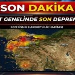 GÜNCEL SON DEPREMLER LİSTESİ | 7 Mayıs Perşembe son dakika deprem mi oldu, nerede ve kaç büyüklüğünde?