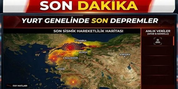 GÜNCEL SON DEPREMLER LİSTESİ | 7 Mayıs Perşembe son dakika deprem mi oldu, nerede ve kaç büyüklüğünde?