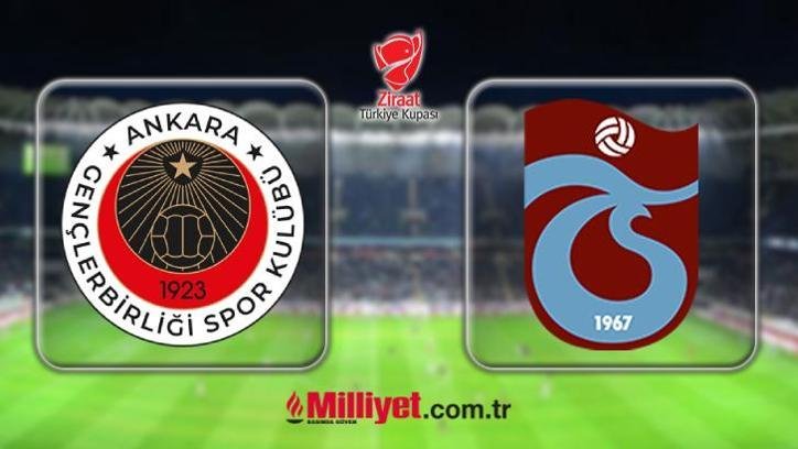 Gençlerbirliği – Trabzonspor maçı ne zaman, saat kaçta? Ziraat Türkiye Kupası ZTK Gençlerbirliği – Trabzonspor maçı hangi kanalda?