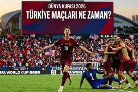 MAÇ PROGRAMI BELLİ OLDU! TÜRKİYE DÜNYA KUPASI MAÇLARI: Dünya Kupası Maçları Ne Zaman? A Milli Takımı Dünya Kupası Maç Takvimi
