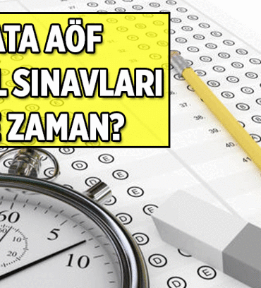ATA AÖF final sınavları ne zaman? 2026 ATA AÖF sınav yerleri belli oldu mu?