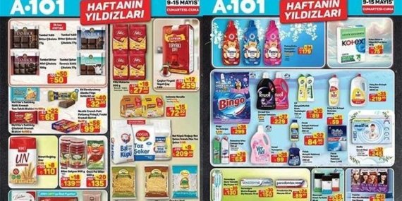 YEPYENİ A101 AKTÜEL İNDİRİMLERİ (9-15 MAYIS) A101 Aldın Aldın 14 Mayıs aktüel kataloğunda hangi ürünler var? 26 Jant Çift Amörtisörlü Bisiklet, 88 Tuşlu Kapaklı Dijital Piyano, Portatif Kasa, Para Kasası, Tam Boy Keman…