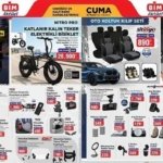 BİM 15 MAYIS CUMA AKTÜEL İNDİRİMLERİ! BİM 15 Mayıs Cuma aktüel kataloğunda hangi ürünler satışa çıkacak? Buz Makinesi, Kule Tipi Vantilatör, X3 Aksiyon Kamerası, RKS Pro Katlanır Kalın Teker Elektrikli Bisiklet, Motosiklet Intercom Sistemi...