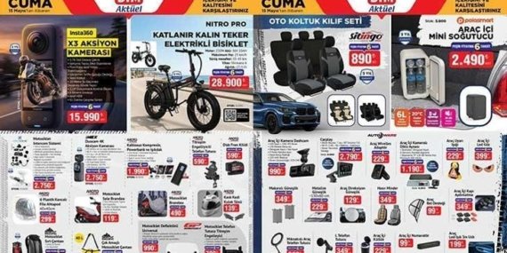 BİM 15 MAYIS CUMA AKTÜEL İNDİRİMLERİ! BİM 15 Mayıs Cuma aktüel kataloğunda hangi ürünler satışa çıkacak? Buz Makinesi, Kule Tipi Vantilatör, X3 Aksiyon Kamerası, RKS Pro Katlanır Kalın Teker Elektrikli Bisiklet, Motosiklet Intercom Sistemi…