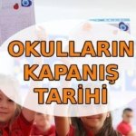 OKULLAR NE ZAMAN KAPANACAK? Karne günü ne zaman? Yaz tatili başlangıç tarihi 2026