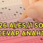 ALES/1 SORU CEVAP ANAHTARI GÖRÜNTÜLEME 2026! ALES Temel Soru Kitapçığı ve Cevap Anahtarı açıklandı mı, ne zaman açıklanacak?