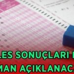 ALES SONUÇLARI AÇIKLANMA TARİHİ 2026: ALES/1 sonuçları ne zaman açıklanacak? Akademik Personel ve Lisansüstü Eğitimi Giriş Sınavı sonuç tarihi belli oldu mu?